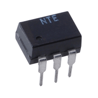 NTE 3048 Optoisolator with Triac Output 6-pin DIP Viso=7500V Vdrm=400V