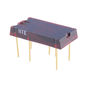 NTE 3051 LED Display Red 0.270 Inch With Polarity and Overflow Common Anode