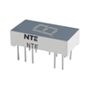 NTE 3055 NTE Electronics, LED Display Yellow 0.300 Inch Seven Segment Common Anode Right Hand Decimal Point