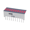 NTE 3115 NTE Electronics, LED 10-segment Red Bar Graph Display with separate Anode and Cathodes