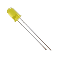 NTE 3130 LED blinking Yellow 5mm 3.0hz Frequency