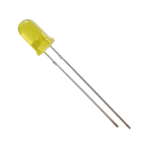 NTE 3146 LED 5mm Yellow Diffused 50 mcd