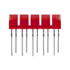 NTE 3150 NTE Electronics, LED 5-lamp Array Red Diffused