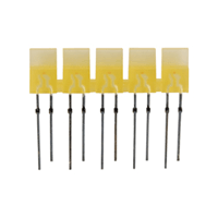 NTE 3152 LED 5-lamp Array Yellow Diffused
