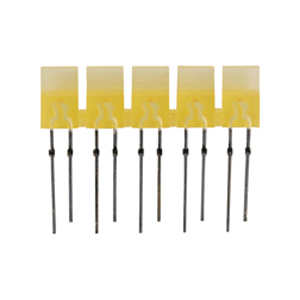NTE3152 LED 5-lamp Array Yellow Diffused - Bulk