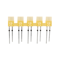 NTE3155 LED 5-lamp Array Yellow Diffused - Bulk