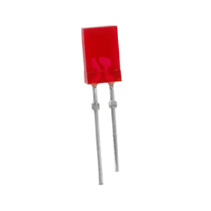 NTE 3166 LED Red 2mm X 5mm Rectangular