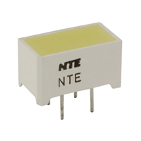 NTE 3182 LED Yellow 12.7mm X 6.35mm Rectangular