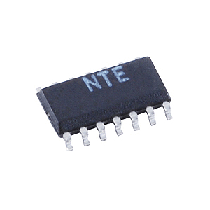 NTE4000T NTE Electronics Integrated Circuit CMOS Dual 3-input NOR Gate Plus Inverter SOIC-14