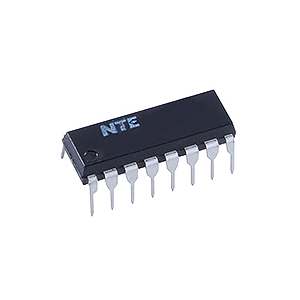 NTE40175B NTE Electronics Integrated Circuit CMOS Quad D-type Flip Flop 16-lead DIP