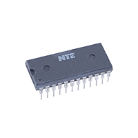 NTE4034B NTE Electronics Integrated Circuit CMOS 8-stage Static Bidirectional Bus Register 24-lead DIP