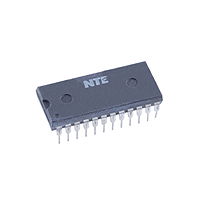 NTE4514B NTE Electronics Integrated Circuit CMOS 4-bit Latch To 16-line Decoder 24-lead DIP Output High On Select