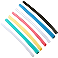 NTE 47-23048 1/8" X 48", Dual Wall w/Adhesive, 3 to 1 Shrink Ratio, Heat Shrink Tubing