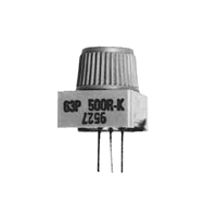 500-0098 NTE Electronics 63P-T607-101 Spectrol Trimmer Pot 100 ohm Single Turn Cermet