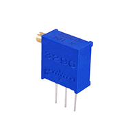 500E-0218 NTE Electronics 64X-101 Spectrol Equivalent Trimmer Pot 100 ohms Multiturn Cermet