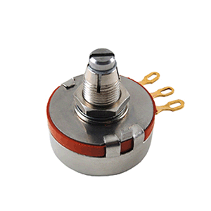 501-0063 NTE Electronics Potentiometer, 2 Watt 500 ohms, Locking Shaft