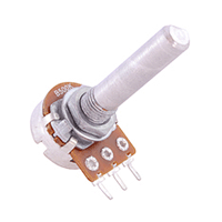 502-0306 NTE Electronics Potentiometer .1 Watt 5K ohm Audio Taper, Combo Terminals         