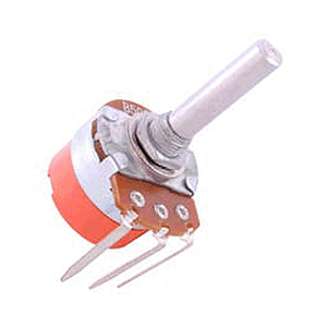 502-0403 NTE Electronics Potentiometer 1/4 Watt 1K ohm Audio Taper with Switch, Combo Terminals        