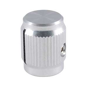 504-0007 NTE Electronics Knob, Machined Aluminum, KILO No. DD-75-1-6