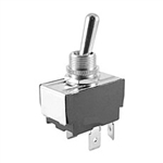 NTE 54-004 Toggle Switch, DPST, 15A, 125VAC - ON NONE OFF - .250" Terminals