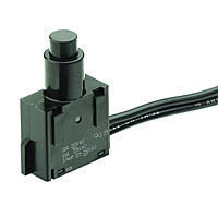 NTE 54-072 Pushbutton, SPST, 15A, 125VAC Switch ON OFF