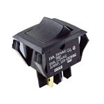 NTE 54-081 Rocker, DPST, 20A, 125VAC Switch OFF NONE ON