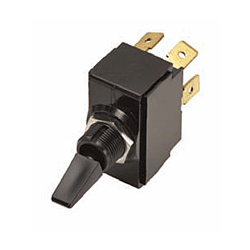 NTE 54-110 Toggle Switch, SPST, 20A, 125-277VAC - ON NONE OFF