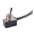 NTE 54-130 Toggle Switch, SPST,  OFF NONE ON - Wire Leads<b>**** REPLACES 54-131 ****</b>