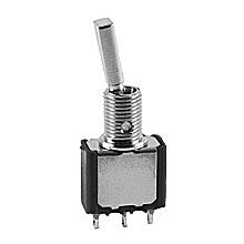 NTE 54-328 Toggle Switch, SPDT, 6A, 125VAC - ON NONE ON