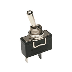 NTE-54-352W Switch Waterproof Bat Handle Toggle SPDT 277VAC (On)-Off-(On) .250 Quick Connect Terminals