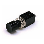 NTE 54-384 Pushbutton, SPST, 3A, 125VAC Switch OFF (ON)