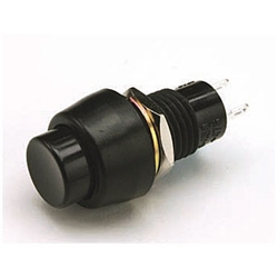 NTE 54-388 Pushbutton, SPST, 3A, 125VAC Switch OFF (ON)