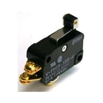 NTE 54-401 Snap Action, SPDT, 15A, 250VAC, Short Hinge Roller Lever Switch