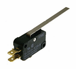 NTE 54-403L Switch, Snap Action, SPDT, 15A, 125/250VAC, Long Hinge Lever Switch