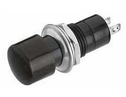 NTE 54-558 Pushbutton, SPST, 3A, 125VAC Switch OFF (ON)