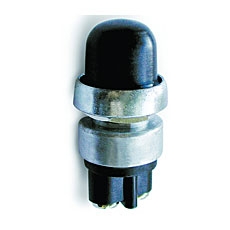 NTE 54-576 Pushbutton, SPST, 50A, 12VDC Switch OFF (ON)