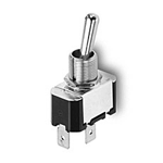 NTE 54-659 Toggle Switch, SPDT, 15A, 125VAC - (ON)-OFF-(ON) - .250 Terminials