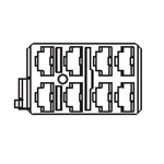 NTE 54-912 Hardware, Connector Housing for Automotive/Marine Types