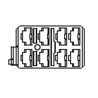 NTE 54-912 Hardware, Connector Housing for Automotive/Marine Types