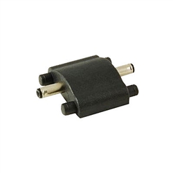 NTE 69-LLA-02 LED Connector, Bar-to-Bar, Black