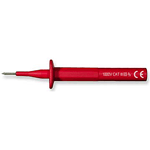 72-011 NTE Electronics Test Probe, 4mm Long Tip, Red