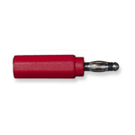 72-029 NTE Electronics Safety Plug Adaptor, 4mm to 4mm Red