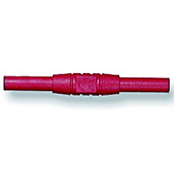 72-052 NTE Electronics 4mm to 4mm Coupler Red