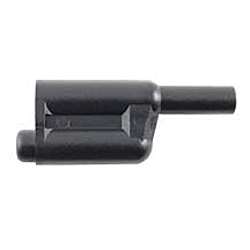 72-061 NTE Electronics Stackable Plug, 4mm Black