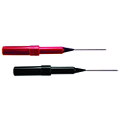 72-086 NTE Electronics Probe Pack, Easy Access Back Probe Replacement Pack 1-Red & 1-Black