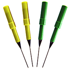 72-088 NTE Electronics Probe Pack, Easy Access Back Probe Replacement Pack - Contains 2 Yellow & 2 Green