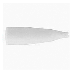 72-131-9 NTE Electronics PVC Insulator for 72-129 & 72-130, White