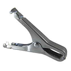 72-140 NTE Electronics Mini Plier-Type Zinc Plated Steel Clip, 50 Amp