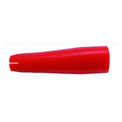 72-161-2 NTE Electronics PVC Insulator for 72-159 & 72-160, Red