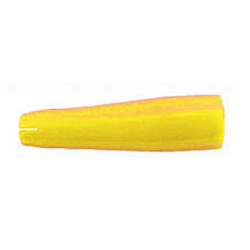 72-161-4 NTE Electronics PVC Insulator for 72-159 & 72-160, Yellow